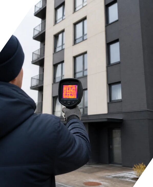 Тепловизионное обследование зданий в Скопине от 5211 р. | ЭкспертизаРоссия