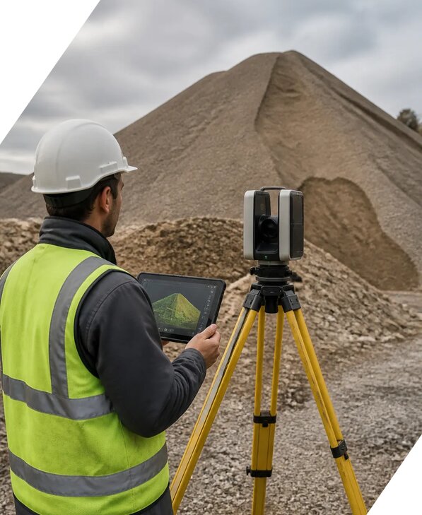Лазерное 3D сканирование насыпей в Скопине от 15632 р. | ЭкспертизаРоссия